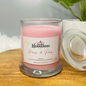 Pear & Pom Candle